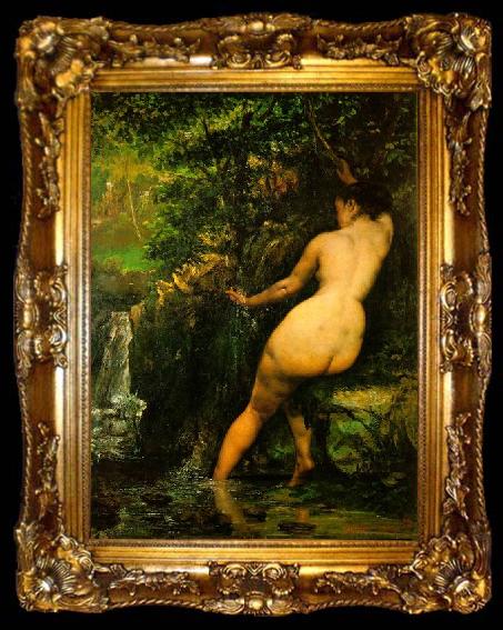 framed  Gustave Courbet La Source, ta009-2